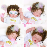 Aura – Limited Edition 21-Inch Sleeping Reborn Baby Girl with Weighted Soft Body