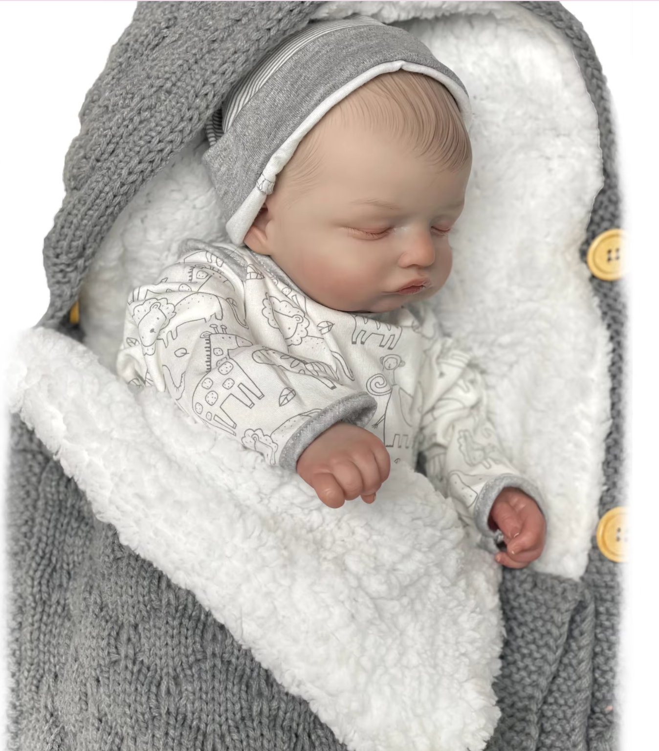 Aurelia-1 Aurelia – 18-Inch Lifelike Reborn Baby Doll