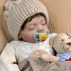 Micro preemie silicone reborn doll Luna, 12-inch girl baby doll