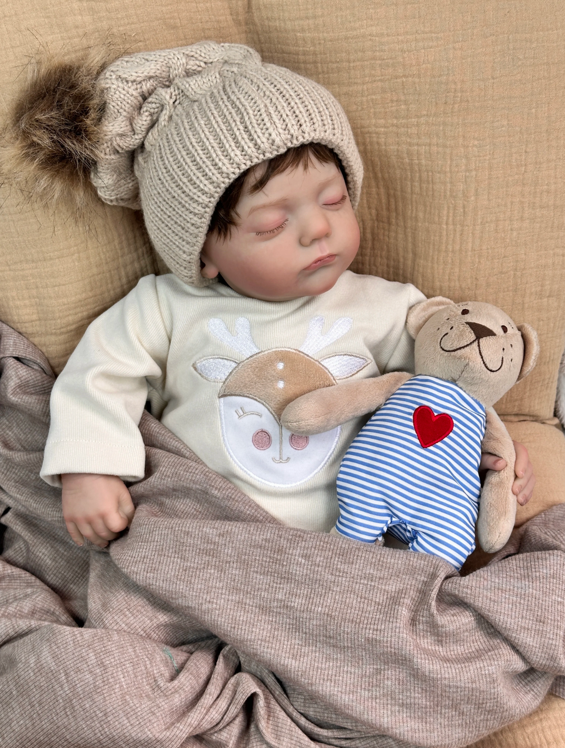 Avery-Reborn-Baby Avery 20-Inch Sleeping Reborn Baby Doll