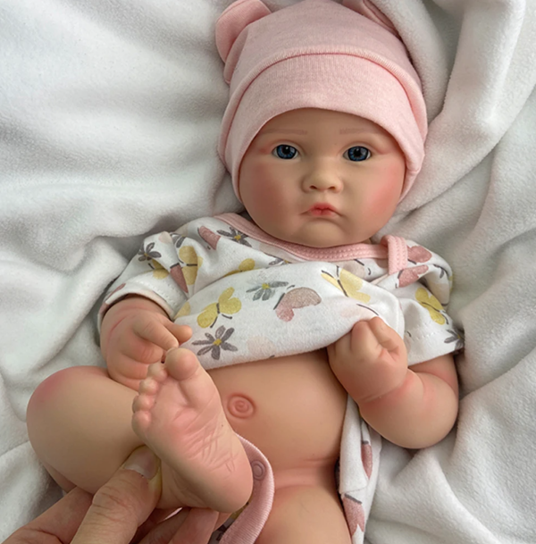 Bella-Reborn-1 Bella – 18" Full Body Silicone Reborn Baby Girl Doll