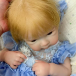 Bettie – 18-Inch (45 cm) Full Silicone Reborn Baby Girl Doll with Open Mouth