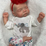 Alex: 28cm Hyper-Realistic Solid Silicone Reborn Doll – Waterproof and Lifelike with 3D Painted Skin