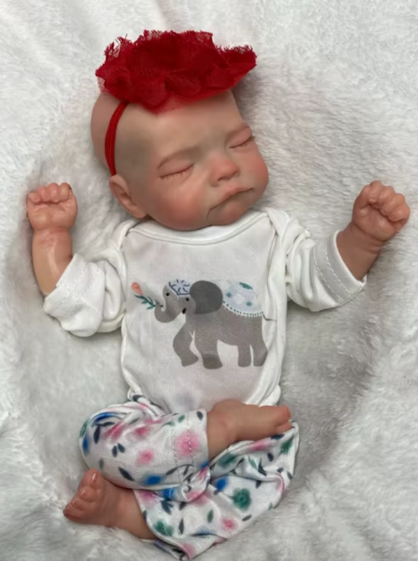 Doll-B Alex: 28cm Hyper-Realistic Solid Silicone Reborn Doll – Waterproof and Lifelike with 3D Painted Skin
