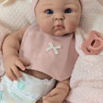 Lina – 18" Full Body Silicone Reborn Baby Girl