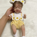 Mini Girl Reborn Baby Doll - 12-Inch Lifelike Silicone Companion