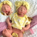 Nora – 20" Full Body Silicone Sleeping Reborn Baby Girl Doll