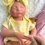 Nora – 20" Full Body Silicone Sleeping Reborn Baby Girl Doll