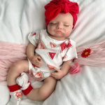 Rosalie – 18" Sleeping Full Body Silicone Reborn Baby Girl Doll