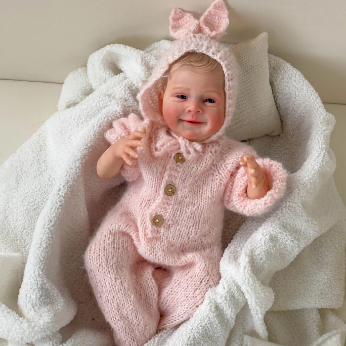 S3765ad4bf3ff4f84a732308999bf4f4cW "Sebastia" - The Awake Newborn Reborn Baby Doll with Hand-Painted Details