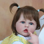 Reborn Baby Doll Saara - 3D Painted Realistic Silicone Baby