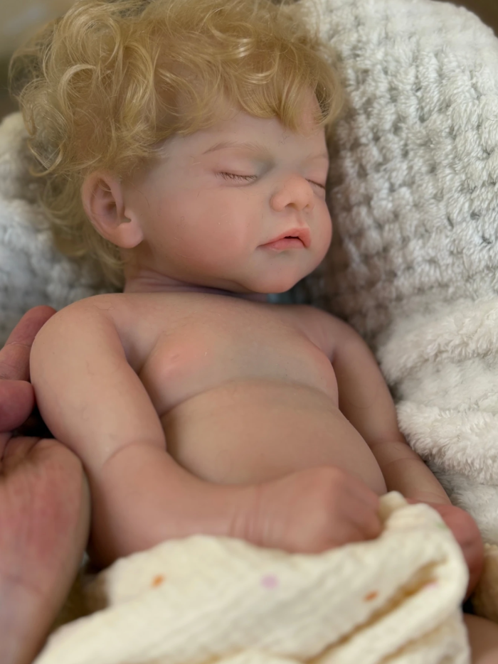 Sam-Full-Sillicone-1 Sam – 18-Inch (45 cm) Full Silicone Reborn Baby Doll with open Mouth Feature