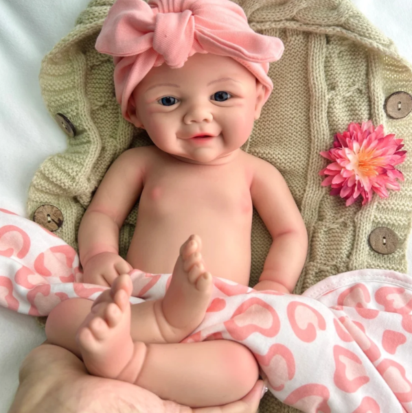 Vivienne-2 Vivienne – 17" Full Body Silicone Reborn Baby Doll