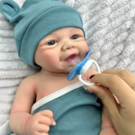 Vivienne – 17" Full Body Silicone Reborn Baby Doll