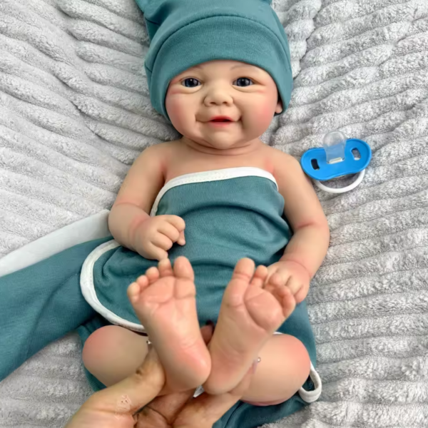 Vivienne-5 Vivienne – 17" Full Body Silicone Reborn Baby Doll