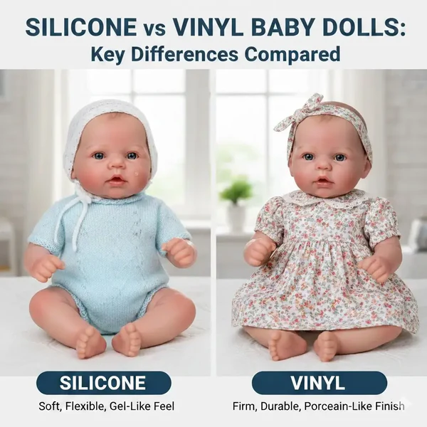Ultimate Guide to Silicone Reborn Dolls 4 Silicone Vs vinyl doll