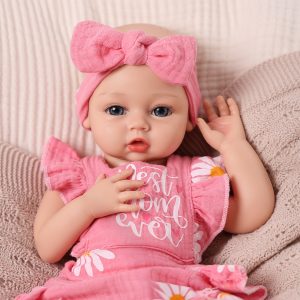 Babeside Phoebe 12"/16" Realistic Silicone Quiet Baby Little Infant Girl Special Love for Mom reborn baby