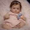 20" Reborn Baby Dolls Realistic Soft Weighted Body Truly Cloth Body Reborn Cute Toddler Baby Girl Matti