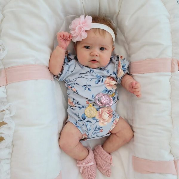 Full Body Silicone Baby Newborn Girls or Boys in 12"/16"/20" with Certificate of Adoption for Gifts